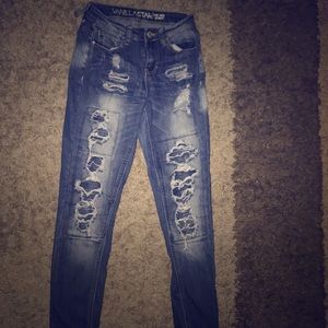 Distressed Jeans